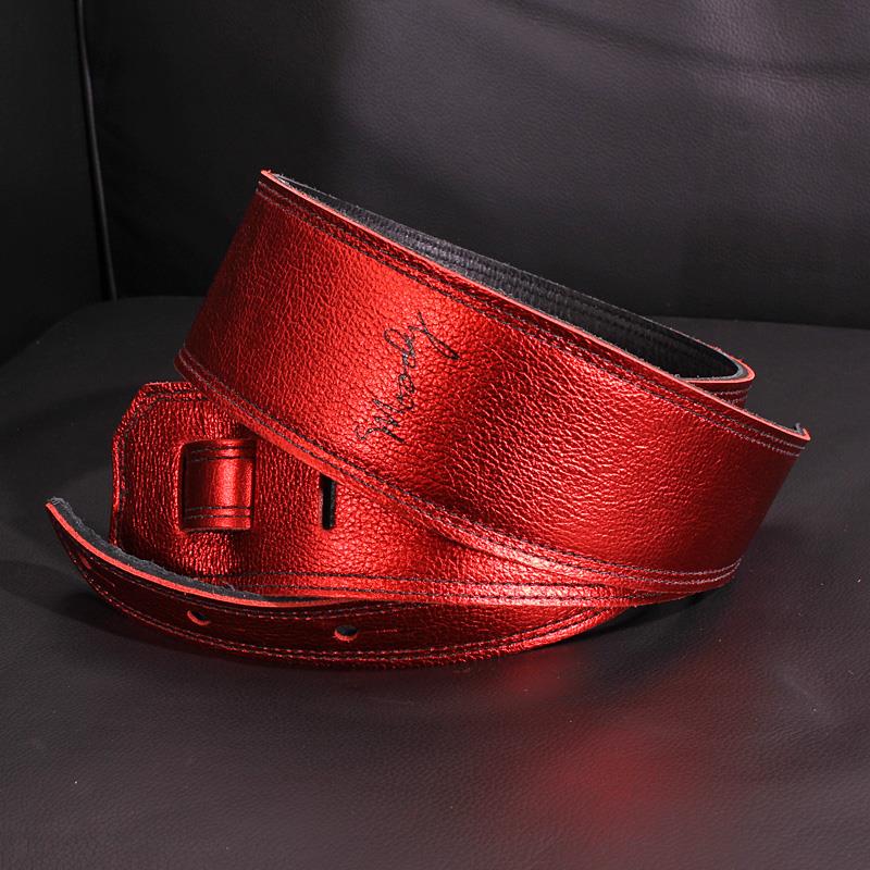 Handmade Leather Straps Leather & Leather Series 2.5inch Standard Tail 【 Met...