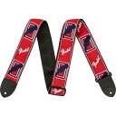 【史上最大決算セール】 Monogrammed Strap Red/White/Blue(#0990682000) Fender USA (新品)