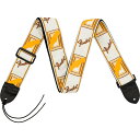 Monogrammed Strap White/Brown/Yellow(#0990683000) Fender USA (新品)