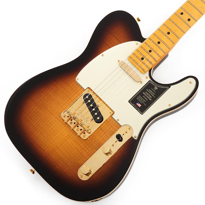 75th Anniversary American Professional II Custom Telecaster (2-Color Sunburst/Maple)  Fender USA (新品)