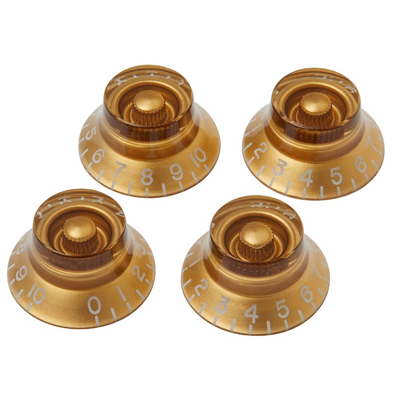 ������ã �ڴ��ָ��ꥻ����� Top Hat Knobs 4 pack (Gold) [PRHK-020] Gibson (����)