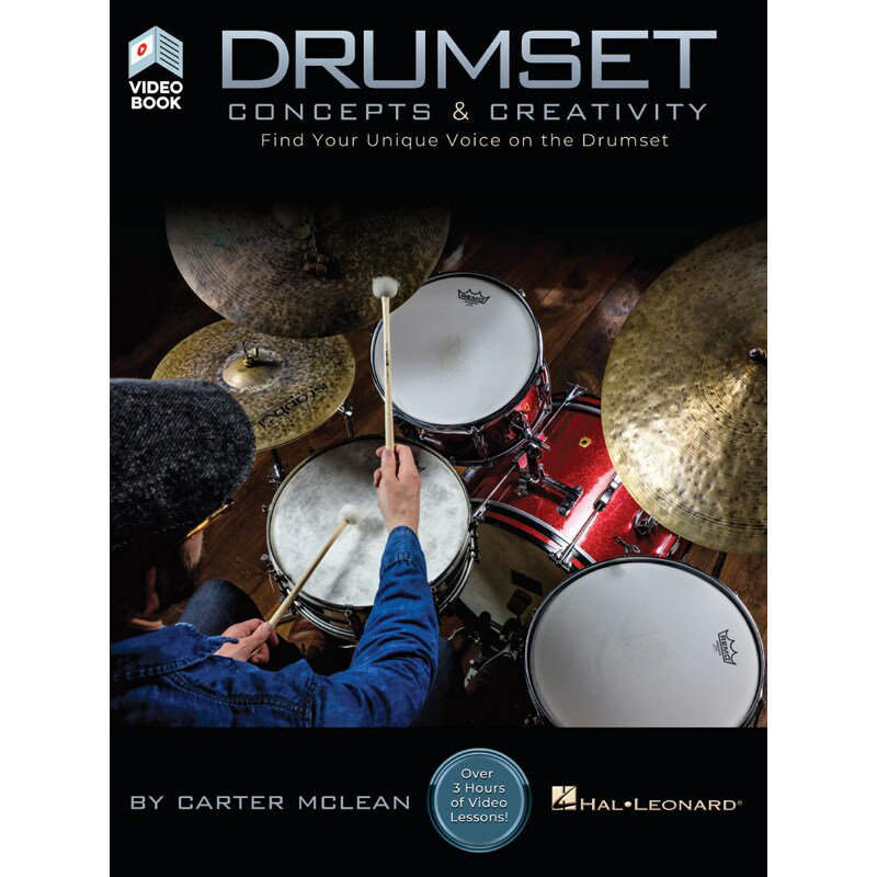 Drumset Concepts & Creativity by Carter McLean [Ѹ / HL00286278] HUDSON MUSIC ()