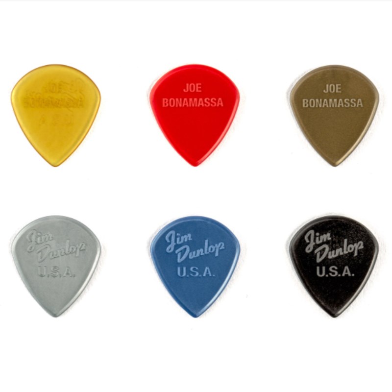PVP121 BONAMASSA VARIETY PICK PACK [6] Dunlop (Jim Dunlop) ()