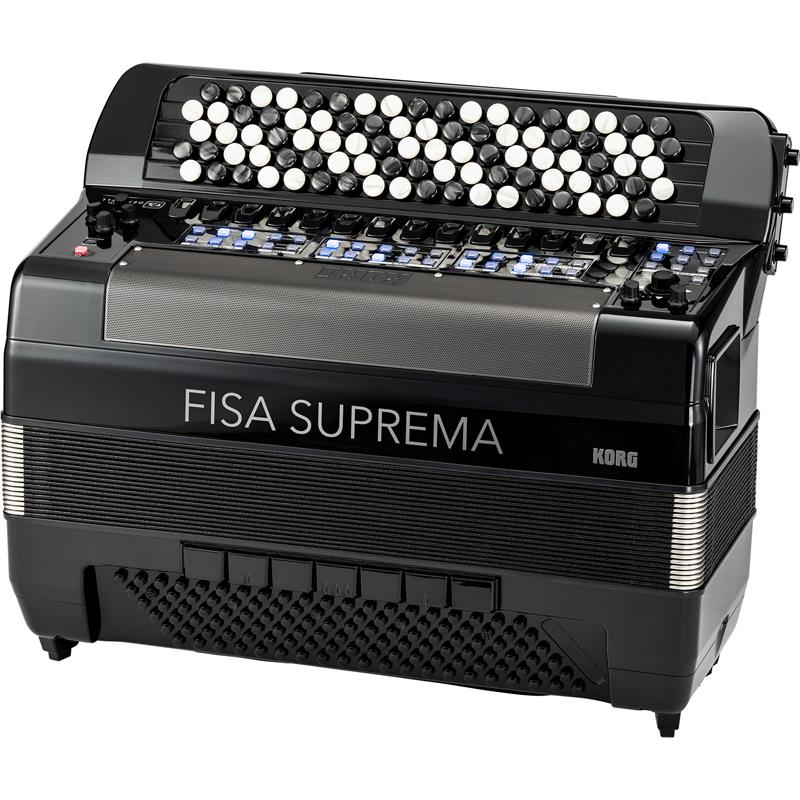 FISA SUPREMA BUTTON �ܥ��� �Żҥ������ǥ����� (FSUP-B MBK) AERO DIGITAL INSTRUMENT ���륰 �ե��� ���ץ졼�� �����ޥ��å� KORG (����)