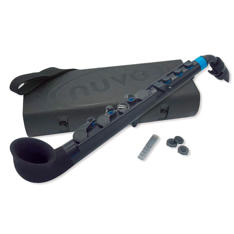 ヌーボ / N520JBBL プラスチック製 C調 簡単サックス jSax (Black/Blue) NUVO (新品)