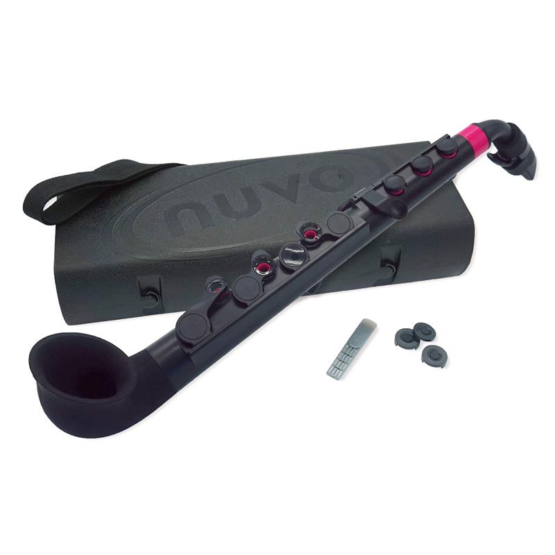 ヌーボ / N520JBPK プラスチック製 C調 簡単サックス jSax(Black/Pink)/N520JBPK N...