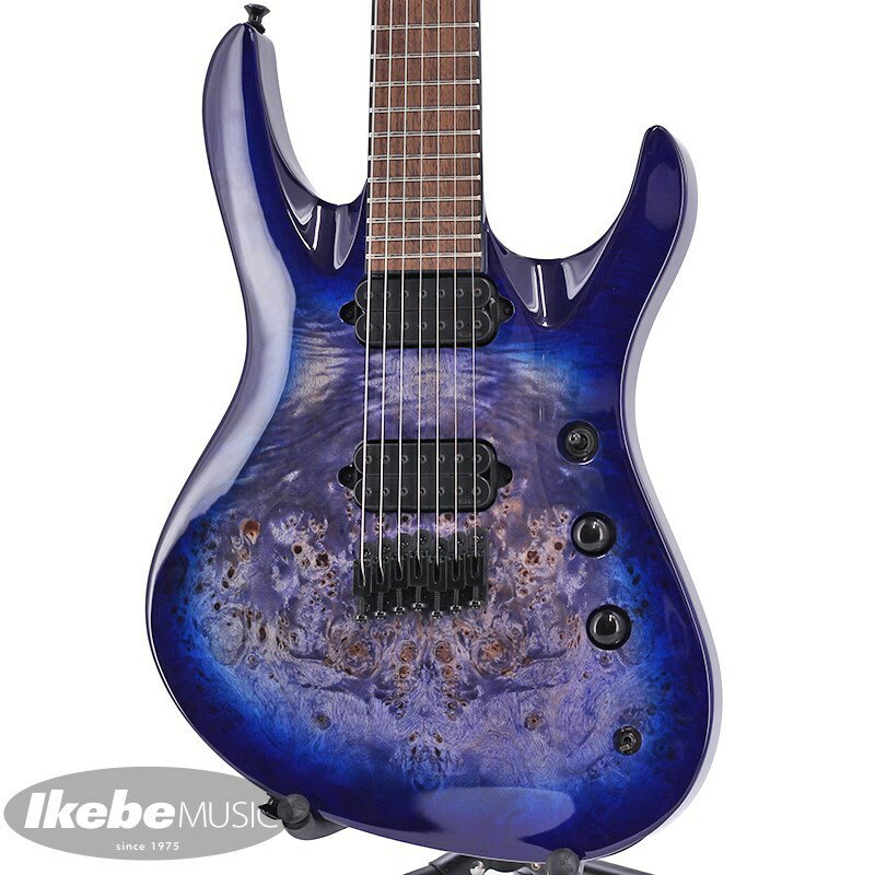 Pro Series Chris Broderick Soloist HT7P Transparent Blue 【特価】 Jackson (アウトレット 美品)