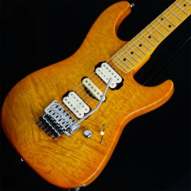 【USED】 AC-5 Quilt Maple Top Birdseye Maple Neck (Amber) 【SN.B34704】 AIRCRAFT (ユーズド やや使用感あり)