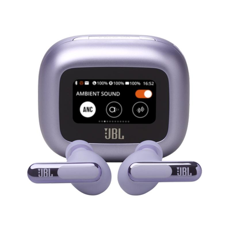 JBL ワイヤレスイヤホン カナル型 ノイズキャンセリング typeC 最大12時間再生 JBL Live Beam 3 ブルー系
