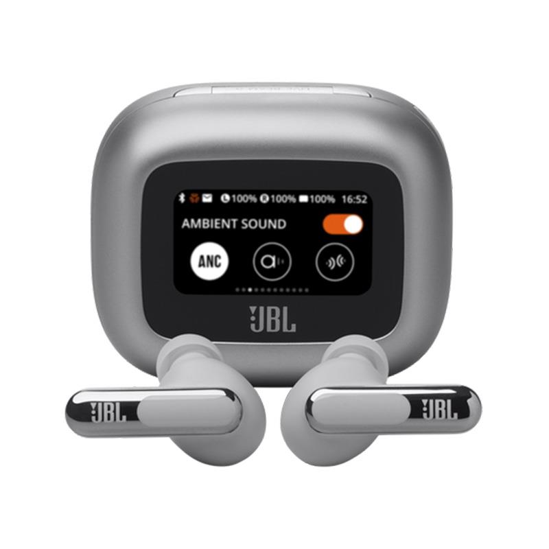 JBL　完全ワイヤレスイヤホン シルバー [ ハイレゾ 対応 / ノイズキャンセリング 対応 / Bluetooth 対応 ] 　JBLLIVEBEAM3SIL