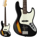 翌日配達 Traditional 2025 Collection 60s Jazz Bass (Competition Black / 3-Color Sunb...