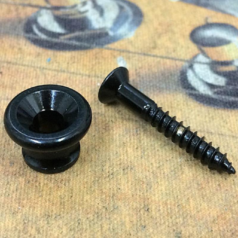 ■商品紹介ブラックカラーのストラップピン。下地のゴールドが若干見えますが、取り付けてしまえば目立ちません。製造：GOTOH付属品：ピン本体/ビス1本サイズ：3.6Φ検索キーワード：イケベカテゴリ_楽器アクセサリ_ギター・ベース用パーツ_ストラップピン_Birdland_新品 SW_Birdland_新品 JAN:4560184907220 登録日:2025/05/10 バードランド