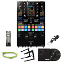 翌日配達 DJM-S11 + DJ必需品5ツールSET 【無償版Serato DJ Pro / rekordbox対応】【プロフェッショナル 2ch DJミキサ...
