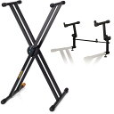 KS120B + KST-301【2段キーボードスタンドセット】 HERCULES (新品)