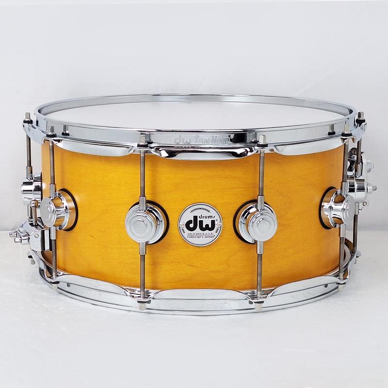DRS006514SSC104 [Collector's Pure Maple Snare Drum Standard Shell 14×5.5 / Amber Satin Oil] dw (新品)