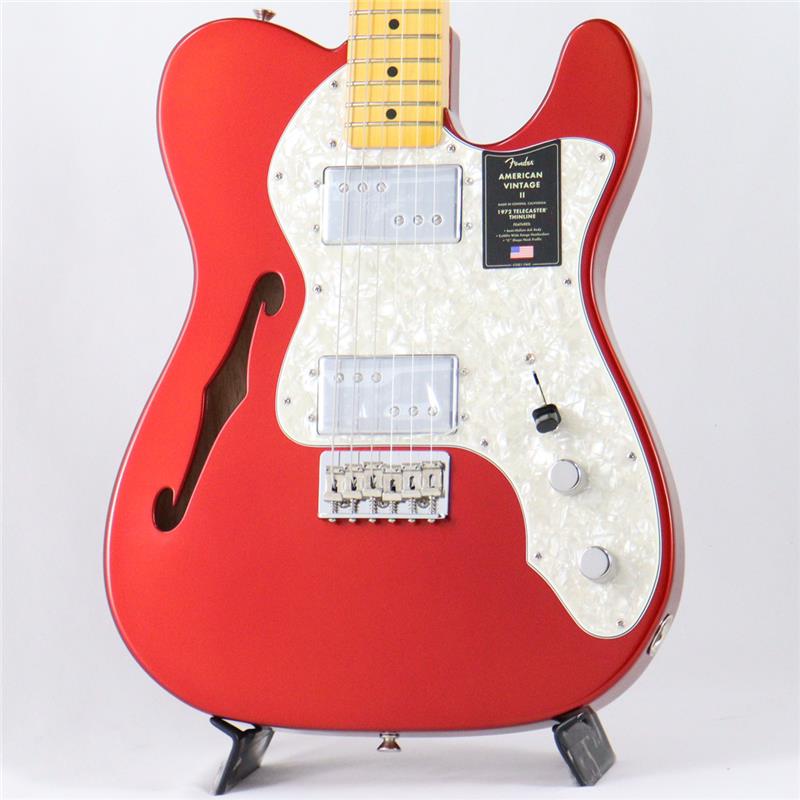 American Vintage II 1972 Telecaster Thinline (Candy Apple Red/Maple)  Fender USA (新品)