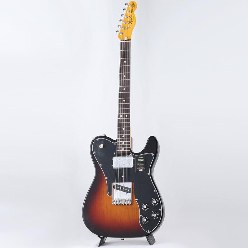 イケベ楽器楽天ショップのAmerican Vintage II 1977 Telecaster Custom (3-Color Sunburst/Rosewood) Fender USA (新品)｜アングル2