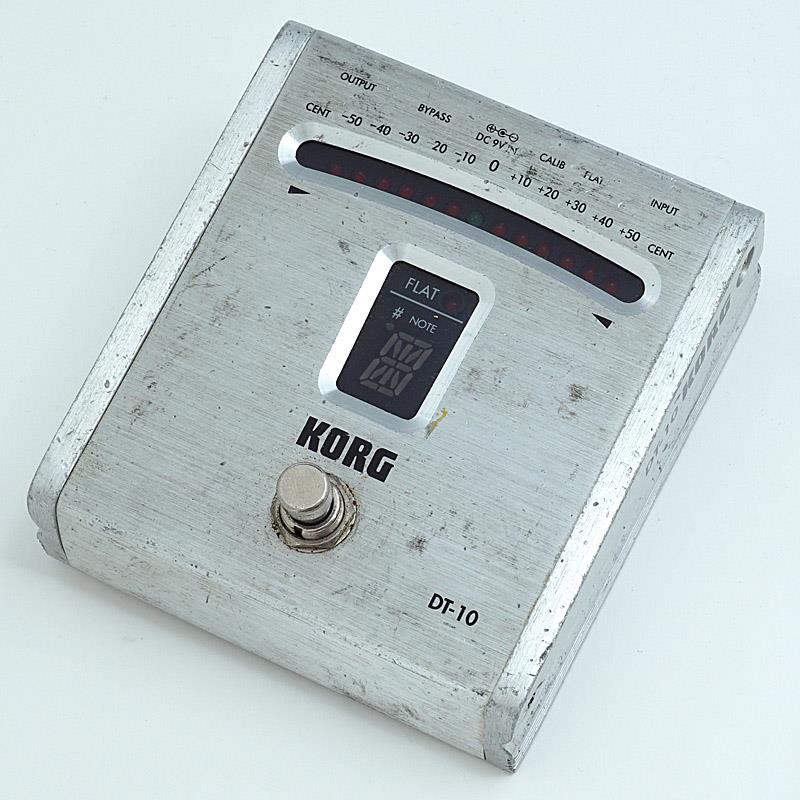 ■商品紹介KORG DT-10 が中古で入荷しました！使用に伴うキズなどが見られるプレイヤーズコンディションです。ライブ・パフォーマンスを根底から支えるフロア・タイプのDT-10は、10年以上のロング・セラーを続ける定番中の定番チューナー。素早い反応と正確な測定を実現するLED式メーターを採用し、安定したチューニングを約束します。付属品：無し保証：保証無し現状販売検索キーワード：イケベカテゴリ_楽器アクセサリ_チューナー・メトロノーム_チューナー（一般）_KORG_ペダル型チューナー_ユーズド SW_KORG_ユーズド JAN:2500080916393 登録日:2026/08/25 コルグ