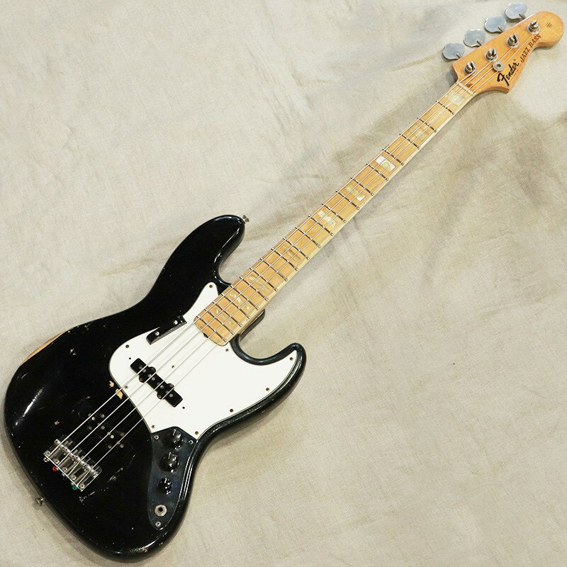 Jazz Bass late'74 Alder Body Black/M Fender USA (ヴィンテージ やや使用感あり)