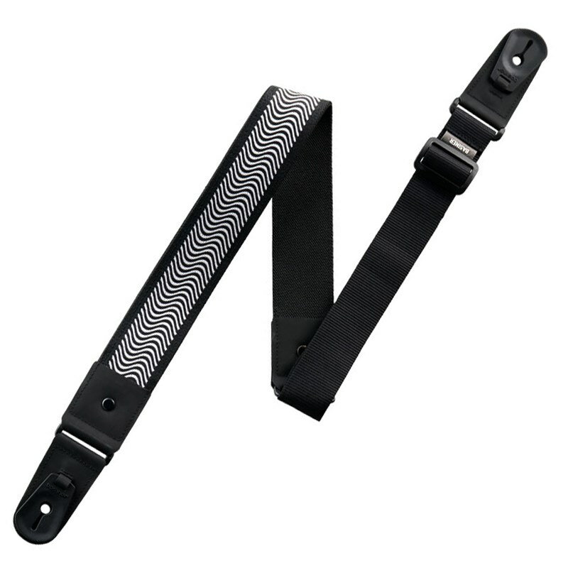�ڴ��ָ��ꥻ����� DURA GUITAR STRAP VG HARDCORE SERIES BLACK SINE basiner (����)