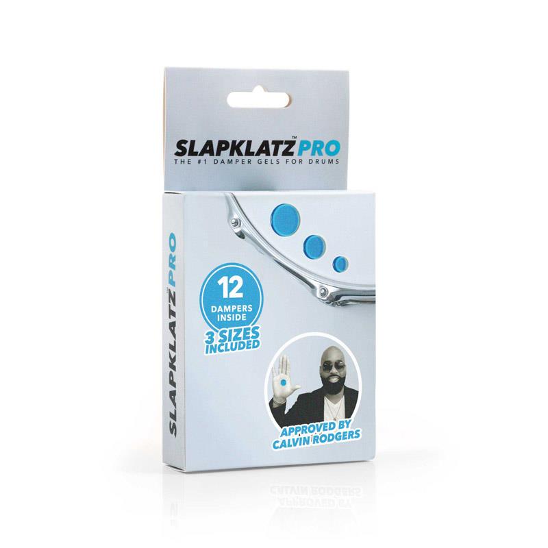 PRO Ver.2 Drum Dampeners - Blue Ice SlapKlatz (新品)