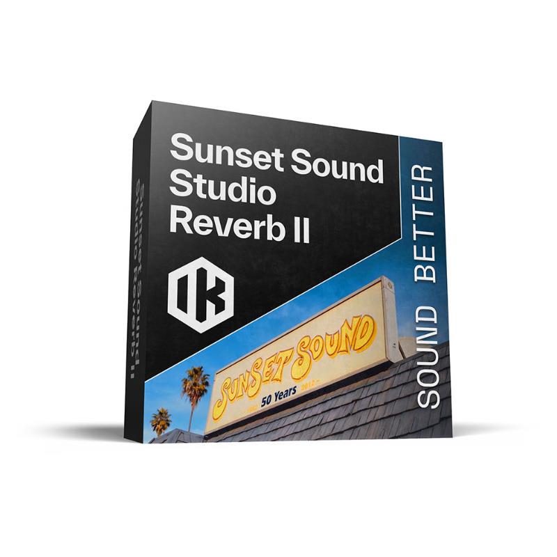 Sunset Sound Studio Reverb II (リバーブ)(アイケーマルチメディア)(モデリングリバーブ)(オンライン納品) IK Multimedia (新品)