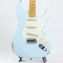 2023 Fall Event Limited Edition 1956 Stratocaster Relic (Faded Sonic Blue) [SN.C...