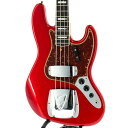 Limited Edition 1966 Jazz Bass Journeyman Relic (Aged Candy Apple Red/Matching H...