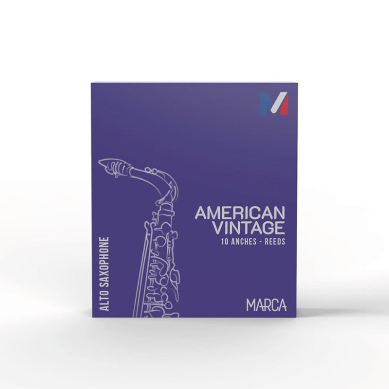 ■商品紹介// MARKA AMERICAN VINTAGE for Soprano Sax //ヴァンプ（斜めにカットされている部分）をやや厚めに取ることにより、パワフルで骨太なサウンドが得られます。「古き良きアメリカンサウンドを現代に蘇らせる」をコンセプトに設計されたリードです。アメリカンカット（アンファイルド）、10枚入り。検索キーワード：イケベカテゴリ_管楽器・吹奏楽器_サックス用アクセサリ_リード_MARCA_新品 SW_MARCA_新品 JAN:4514997107933 登録日:2025/04/22 リード マルカ