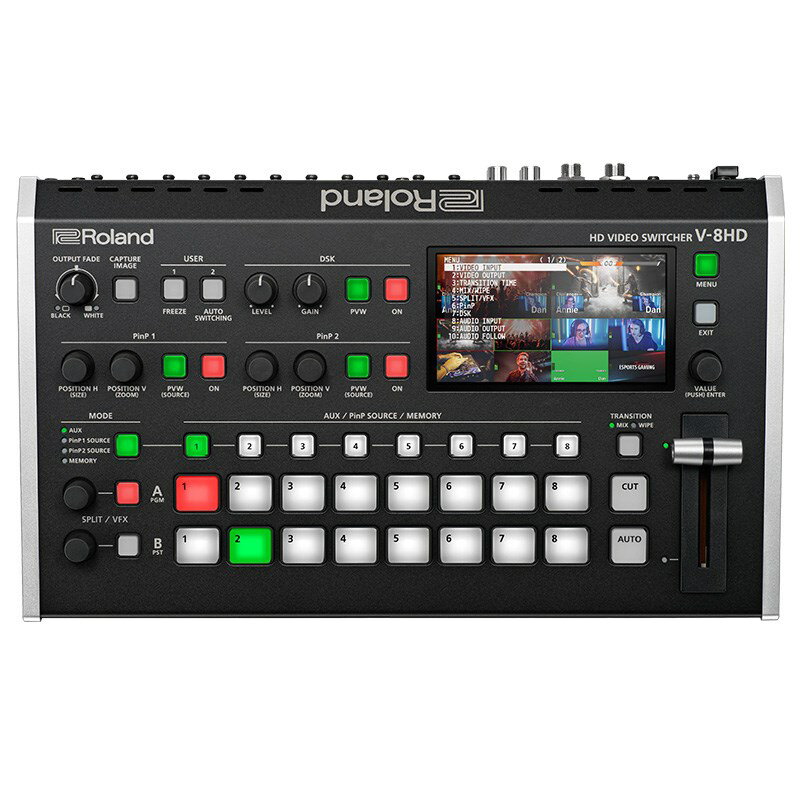 イケベ楽器楽天ショップのV-8HD (HD VIDEO SWITCHER) Roland (新品)｜アングル2