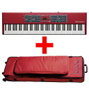 Nord Piano 6 88+専用キャリングケースセット (ノード)(88鍵)(ステージピアノ)(トリプルセンサー鍵盤)(セミハードケース)(Nord Piano6)※配送事項要ご確認 Nord(CLAVIA) (新品)
