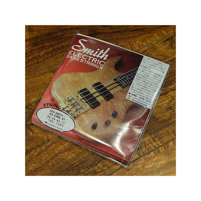 AA-SRML-6T/Slick Round-Medium Light【Stainless(Flat) 6st/.028-.130T】 Ken Smith (新品)
