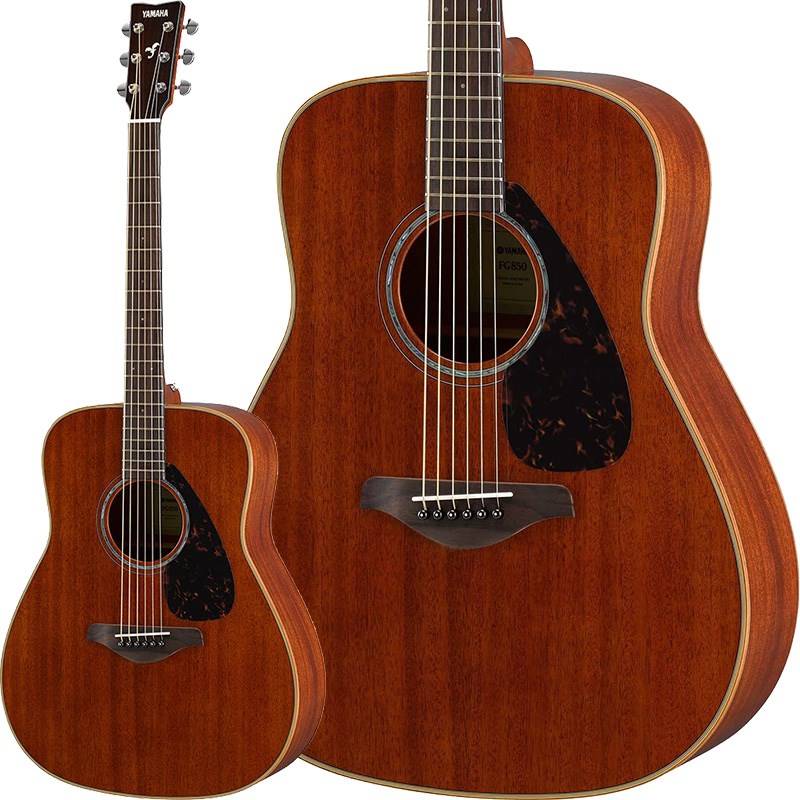 ■商品紹介YAMAHA ACOUSTIC GUITAR FG SERIES1966年にヤマハ初の国産フォークギター「FG180」「FG150」が誕生してから、2016年で50周年を迎えます。その間、ヤマハは初心者用入門モデルからプロ用のモデルまで幅広いニーズに応えながら常に品質向上と技術革新を続け、さまざまな音楽シーンを支えてきました。2016年新たに生まれ変わった『FG/FSシリーズ』は、ラインアップの全モデルを一新。新たにデザインしたブレイシング（響棒）により中低音を強化し、さらに力強いサウンドを実現しました。そして、2種類のボディシェイプに加え、豊富なカラーバリエーションを用意し、幅広いプレーヤーのニーズに応えます。■新たにデザインしたスキャロップドブレイシングにより中低音を強化最新の技術を用いてシミュレーションと分析による試行錯誤を重ね、新たなデザインのブレイシングを開発しました。これにより、表板の耐久性を維持しながら、中低音域から低音域において、より力強い音と豊かな響きを実現しました。■好みに応じたモデルが選べる豊富なラインアップ『FGシリーズ』は伝統的なウエスタンボディのモデルです。パワフルな低音域とクリアな高音域を持つ立ち上がりの早いサウンドに、さらに磨きを掛けました。『FSシリーズ』は、小ぶりのボディと短い弦長により抜群の演奏性を誇ります。新モデルではボディを薄くし、さらに扱いやすくなりました。粒立ちの良さとふくよかさを併せ持つサウンドが特長です。また、両シリーズともに豊富なグレードとカラーバリエーションを用意しており、全23モデルから好みに応じたモデルを選ぶことができます。■仕様詳細胴型: トラッドウエスタンタイプ胴厚: 100〜118mm弦長: 650mm表板: マホガニー単板裏板・側板: マホガニーネック: ナト—指板・下駒: ローズウッド糸巻: ダイキャスト・クローム塗装: グロス仕上げソフトケース付き検索キーワード：イケベカテゴリ_アコースティック・エレアコギター_アコースティックギター_YAMAHA_FG SERIES_新品 SW_YAMAHA_新品 JAN:4957812597388 登録日:2021/04/30 アコースティックギター アコギ ヤマハ やまは