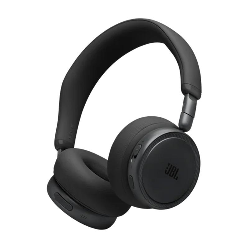 ■商品紹介商品型番：JBLLIVE680NCBLK【製品の特長】深みのあるJBLらしいJBLシグネチャーサウンドとハイレゾ認定オーディオなら、プレイリスト、ポッドキャスト、動画をより没入して楽しむことができます。4つのマイクを備えたアダプティブノイズキャンセリング2.0は周囲のノイズを遮断。集中するのも、静かで落ち着いた時間を楽しむにもぴったりです。軽やかなオンイヤーデザインは、快適性と音響精度を追求したイヤーカップ形状、耐久性に優れた丈夫なメタルヒンジ、そしてあらゆるスタイルに合うクリーンでモダンな外観で、サウンド同様、心地良く感じられます。AIトレーニング済みのアルゴリズムにより自然でクリアなサウンドが実現。軽量フィットで長時間にわたる作業、移動、チルタイムでも快適性が維持されます。シンプルなアプリ操作でサウンド、イヤーカップ、ボタンコントロールをカスタマイズ可能。瞬時に収納できる完全に折りたたみ可能なデザインと数日間持続するバッテリー*に加え、日常世界のあらゆるシーンでシームレスに動けるよう設計されています。*ANCがオフの状態で80時間●ハイレゾ認証JBLシグネチャーサウンドこれまで以上の鮮明さ、ディテール、音域を届けてくれ、真のハイレゾオーディオの深みと精度でお気に入りの音楽に新たな息吹をもたらします。JBL空間サウンドにより、あらゆるコンテンツから立体サウンドに没入できます。ワイヤレスでも有線でも、JBL Headphonesアプリを使ってサウンド体験を微調整できます。●アダプティブノイズキャンセリング2.04つのマイクが常に周囲を分析し、リアルタイムでANCレベルをキャリブレーションしてノイズを遮断します。または、JBL Headphonesアプリを使用して外部音をどれだけ取り込むか設定することができます。どんな人生でも、いつでも素敵な音楽、大切な仕事、心の静けさを楽しんでください●2つの通話マイク搭載デュアル ビームフォーミングマイクとインテリジェント ノイズキャンセレーションにより、交通や往来、風、背景の雑音が遮断されます。相手の一言一言が、さながら同じ空間にいるかのように自然に明確に伝わってきます。●LEオーディオ搭載次世代Bluetooth低電力で高品質に接続でき、単なるBluetooth経由だけではありません。手軽にJBL Headphonesアプリから自分自身のコンテンツをストリーミングしたり、AuracastTMをタップして音声共有を行います。リスニング体験は将来のニーズにも簡単に対応可能。●マルチポイント接続対応2つのBluetoothデバイスと一度にペアリングし、瞬時に切り替えます。空港ラウンジでタブレットで映画を鑑賞している時も、電話が鳴ったらすぐに携帯電話を手に取るだけ。中断は生じません。●JBL Headphonesアプリでカスタマイズ可能JBL Headphonesアプリを使用すると、サウンド設定のカスタマイズ、Spatial Soundの起動、Personi-fi 3.0によるサウンドのパーソナライズ、タッチやボタンコントロール機能のカスタマイズ、通話設定のお好みの設定などを行うことができます。●JBL Smart Txによるシームレスな制御3.5 mmまたはUSB-Cソースに接続しても、ワイヤレスの自由さをエンジョイ。Bluetoothは不要です。Smart Tx機能によりお気に入りの機能を指先で操作でき、妥協することなくどこにでも接続できます。JBL Smart Txは別売りです。●持続性を実現するパワー最大80時間*に及ぶバッテリーライフで、音楽をこれまでになく長く楽しめます。バッテリー残量が少なくなってきたら、たった5分のスピード充電でさらに4時間再生可能。サウンドトラックが途切れることがありません。 （*ANCオフ時。ANCオン時は最大50時間。）●折りたたみ可能設計人間工学に基づいた形状のソフトなイヤーカップと軽量シリコンヘッドバンドにより、何時間でも圧迫感なく聴き続けることができます。オンイヤーデザインが快適性と音響性能の両方を向上させ、頑丈なメタルヒンジが耐久性を高めます。聴き終えたら、瞬時に平らに折り畳んで柔らかいポーチに収納すれば、どこにでも持ち運べます。●Personi-Fi 3.0インタラクティブな聴覚テストツールで、個々のリスニングプロファイルに合わせたオーディオを構築しましょう。このツールは、ユーザーとその好みについて正確な情報を使用して、ぴったりの精密なサウンドカーブを用意します。【製品の仕様】仕様一覧ドライバ（mm）40Number of Microphones4オーディオ仕様感度(dB)98再生周波数帯域10 Hz - 40 kHzインピーダンス(Ω）32サイズオーディオケーブル長さ(m)1.2重量（g）231.16高さ(センチ)7.45横(センチ)7.45イヤーカップ内径高さ（センチ）3.1イヤーカップ内径幅（センチ）3.1幅 (センチ)2.29コントロール及び接続仕様Bluetoothバージョン6.0Bluetoothトランスミッタ周波数帯域2.4 GHz - 2.4835 GHzBluetoothプロファイルA2DP V1.4.0， AVRCP V1.6.3， HFP V1.9.0Bluetooth送信機の変調π/4-DQPSK， 8DPSKBluetoothトランスミッター電源13 dBm (EIRP)バッテリー充電時間（時間）2最大再生時間（ ANCオフ時/時間/完全ワイヤレスはイヤホン本体の場合）80最大再生時間（ANCオン時/時間/完全ワイヤレスはイヤホン本体の場合）50急速充電時間（時間）4連続通話時間（時間）33最大再生時間（時間80特徴Spatial Sound有Voice Aware有オンイヤー有トゥルー・アダプティブ・ノイズ・キャンセリング有Speed charge有アンビエントアウェア機能有内蔵マイク有ハンズフリーコール有JBLシグネチャーサウンド有マルチポイント機能有トークスルー機能有タッチコントロール機能有ワイヤレス有充電ケーブル無急速充電有充電可能バッテリ有Bluetooth有JBL Headphone App有■同梱物JBL Live 680NCヘッドホン × 1USB Type-C〜アナログ3.5mmケーブル×1専用キャリングポーチ × 1保証書 / 警告カード ×1クイックスタートガイド×1※ご購入いただいた製品を長く安心してご利用いただくため、 JBL国内サイトでの製品登録（無料）をおすすめしています。※詳細な製品仕様はメーカーサイトをご確認お願い致します。※ご使用前にご利用環境や動作状況などを予めご確認の上、ご購入をお願い致します。※商品の仕様、価格並びに付属品などは予告なく変更することがあります。#ジェービーエル #ジェイビーエル検索キーワード：イケベカテゴリ_レコーディング_ヘッドフォン・イヤフォン_ワイヤレスヘッドフォン_JBL_新品 SW_JBL_新品 JAN:4968929227471 登録日:2026/06/05 ジェービーエル