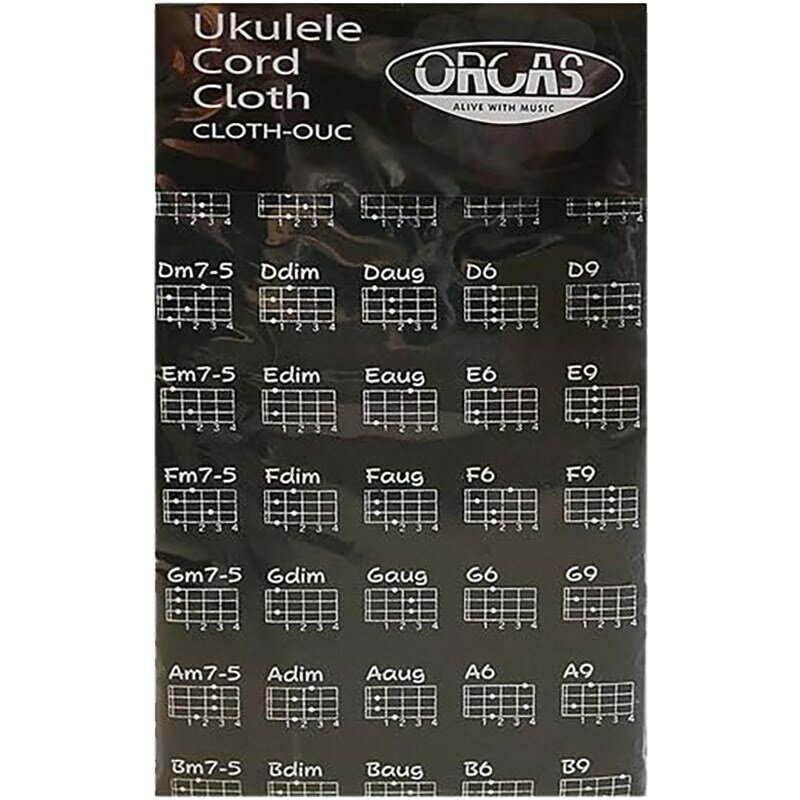 ■商品紹介ラッカー塗装にも使えるウクレレコードクロス！カラー：ブラック素材：ポリエステル　80%，ナイロン　20% サイズ：450mm×400mm検索キーワード：イケベカテゴリ_楽器アクセサリ_メンテナンス用品_クロス_ORCAS_新品 SW_ORCAS_新品 JAN:4991966100230 登録日:2020/07/05 メンテナンス用品