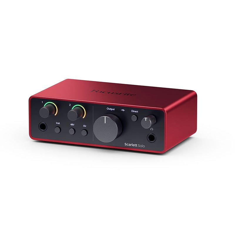 あす楽 Scarlett Solo gen4 Focusrite (新品)