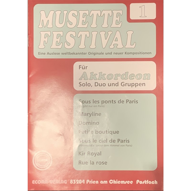【初売りセール】MUSETTEFESTIVAL 1 No Brand (新品)