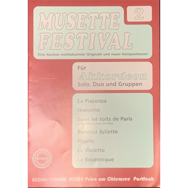 【初売りセール】MUSETTEFESTIVAL 2 No Brand (新品)