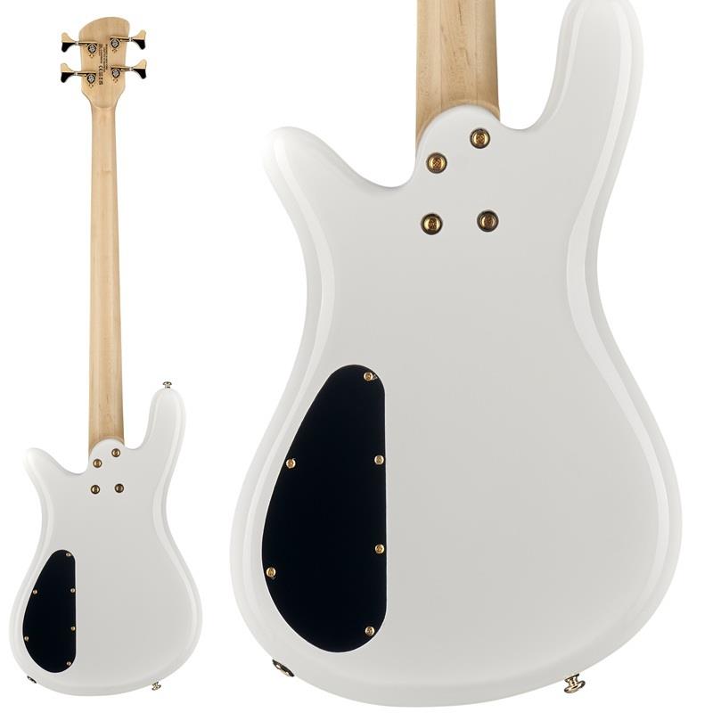 イケベ楽器楽天ショップの【入荷待ち、ご予約受付中】 NS ICON Bolt-on 4 (White Gloss) SPECTOR (新品)｜アングル2