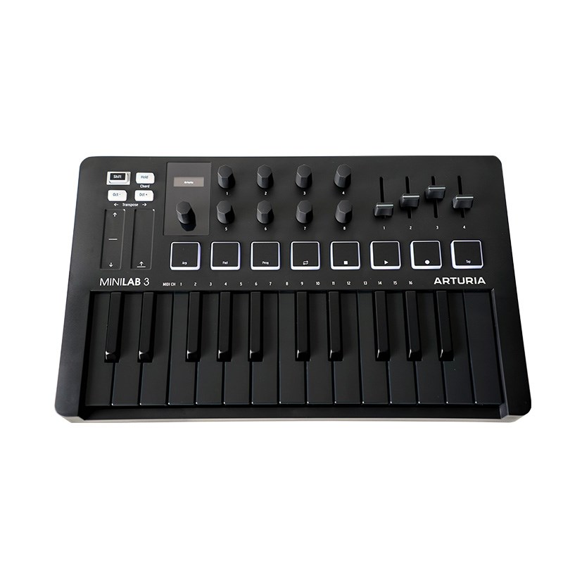 あす楽 【夏のボーナスセール】 MINILAB 3 DB (Deep Black/ディープブラック) 【限定カラー】 Arturia (新品)