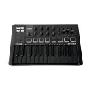 翌日配達 【GW激得セール】MINILAB 3 DB(Deep Black・ディープブラック)(25鍵・USB・MIDIキーボード)(アートリア)【限定カラー】...