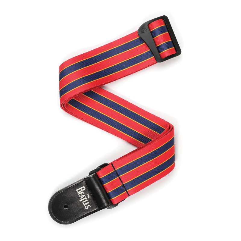 ■商品紹介BeatlesのYellow Submarine発売50周年を記念して、D'Addarioからビートルズシリーズに、Yellow Submarine 50th Anniversary Woven Strap が発売です。・4種のイラストがプリントされたポリエステル製ストラップ・Yellow Submarine 50周年記念Tin缶パッケージ付き。検索キーワード：イケベカテゴリ_楽器アクセサリ_ギターストラップ_D’Addario_新品 SW_D’Addario_新品 JAN:0019954279776 登録日:2023/11/05 ストラップ ギターストラップ ダダリオ