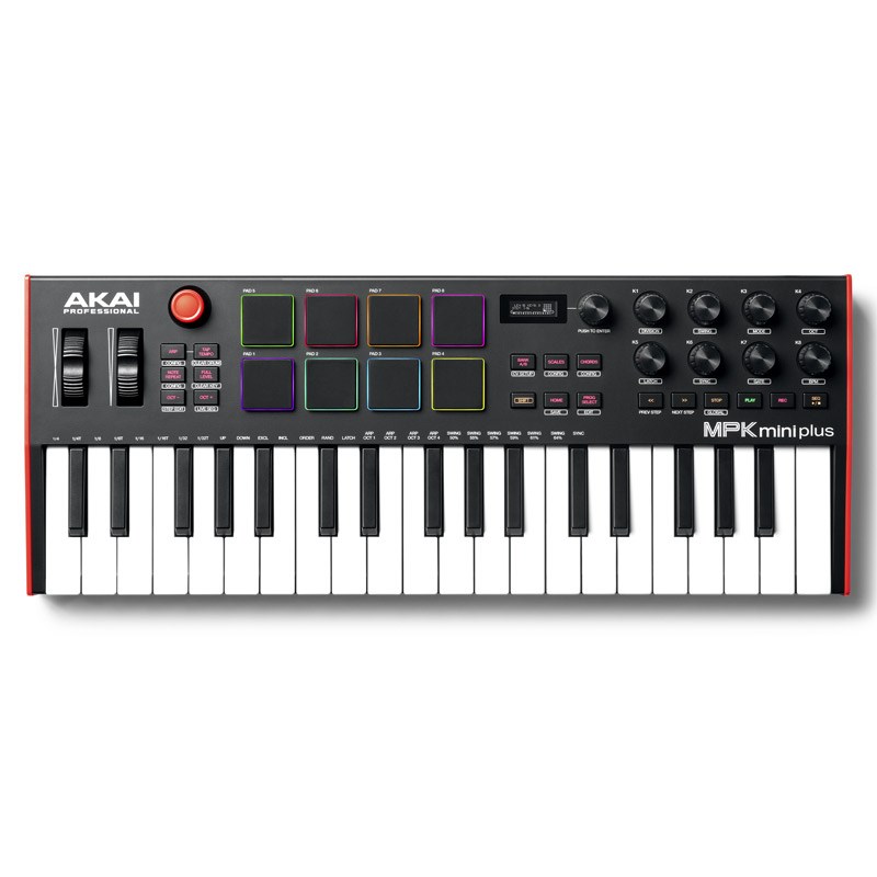 あす楽 MPK mini plus 【37鍵USB-MIDIキーボード・コントローラー】 AKAI (新品)