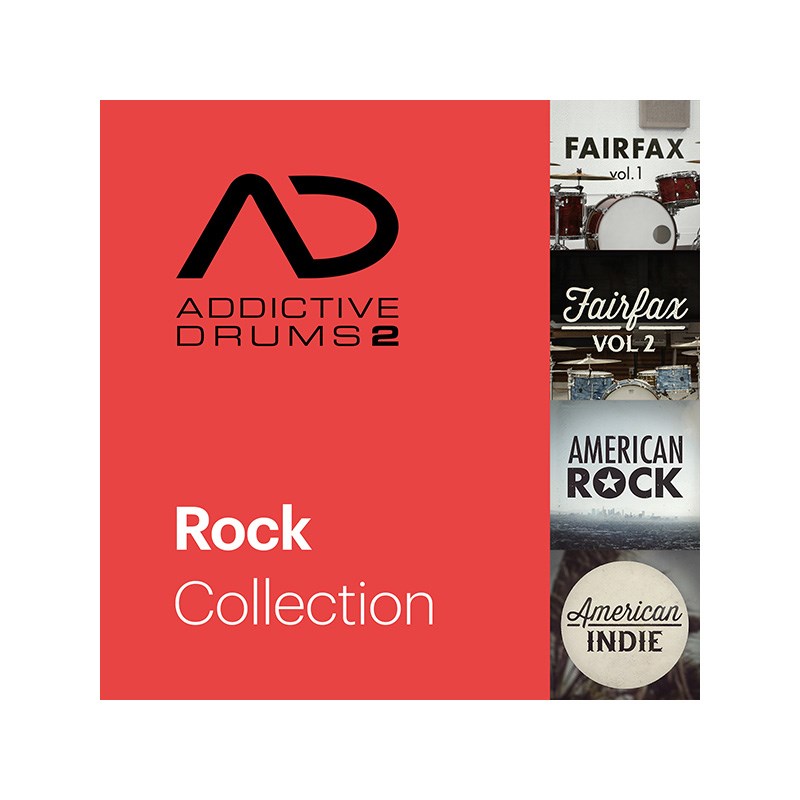 【XLN Audio期間限定プロモーションセール】Addictive Drums 2: Rock Collection (オンライン納品専用) ※代引不可 xlnaudio (新品)