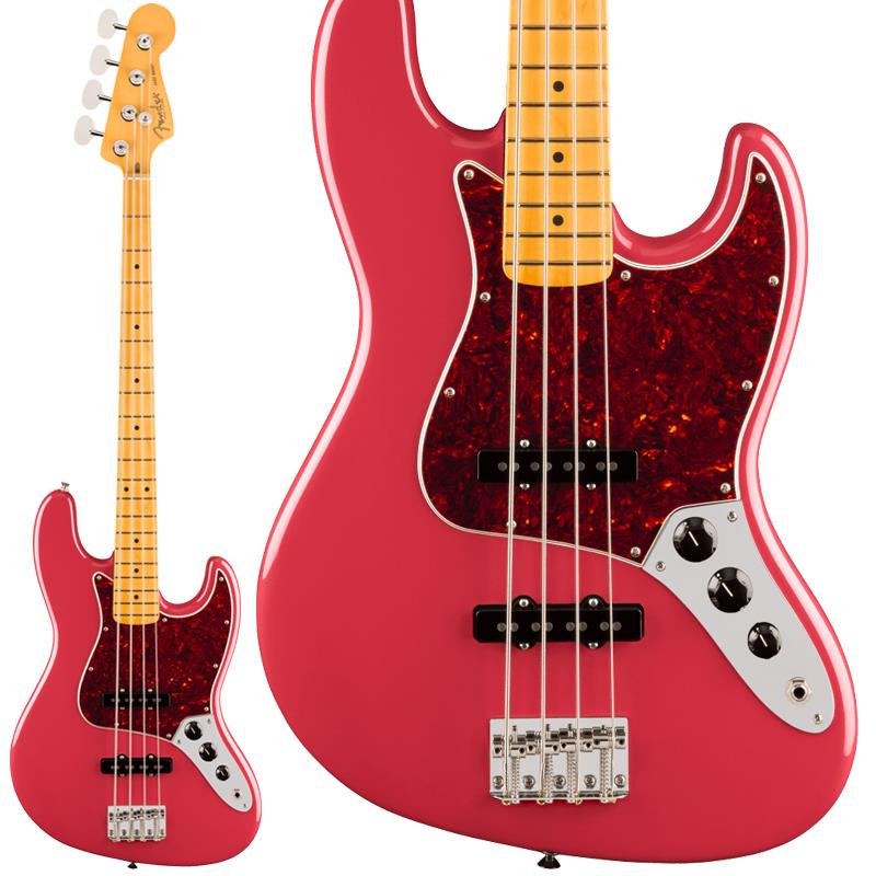 American Professional Classic Jazz Bass (Faded Dakota Red/Maple)The Autumn Wint...