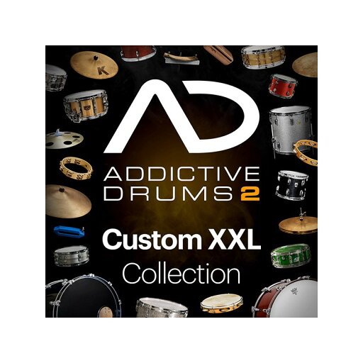 Addictive Drums 2: Custom XXL Collection (代引不可)(オンライン納品) xlnaudio (新品) Addictive Drums 2: Custom XXL Collection (代引不可)(オンライン納品) xlnaudio (新品)