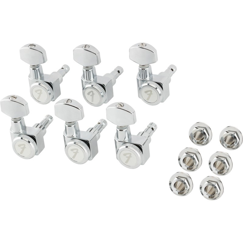 �ڴ��ָ��ꥻ����� Locking Stratocaster / Telecaster Machine Heads All Short Post Chrome ...