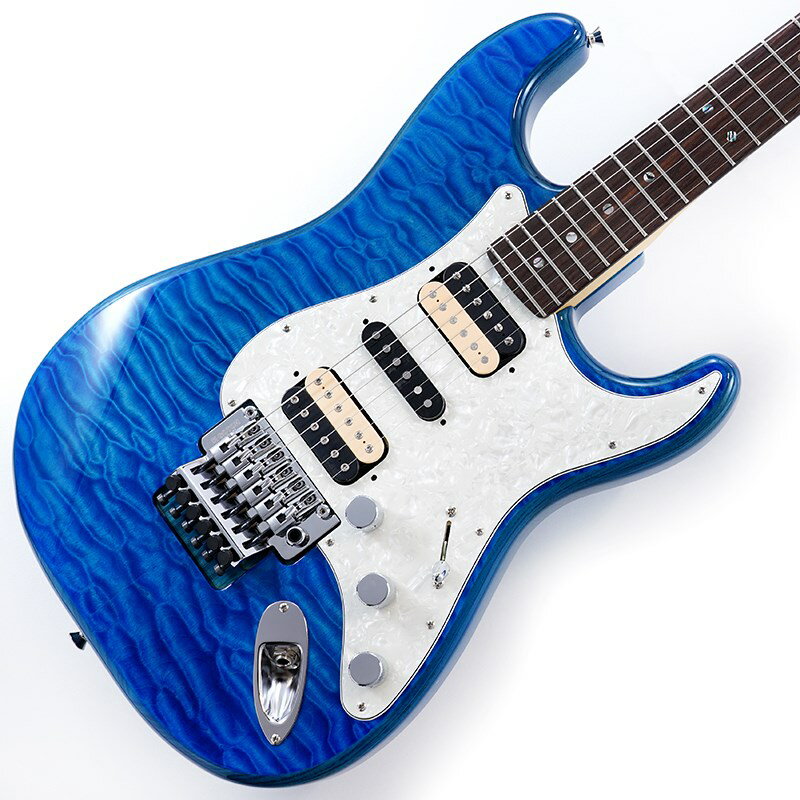 Michiya Haruhata Stratocaster (Caribbean Blue Trans/ Rosewood) [春畑道哉（TUBE）日本製シグネイチャーストラトキャスター] Fender Made in Japan (新品)