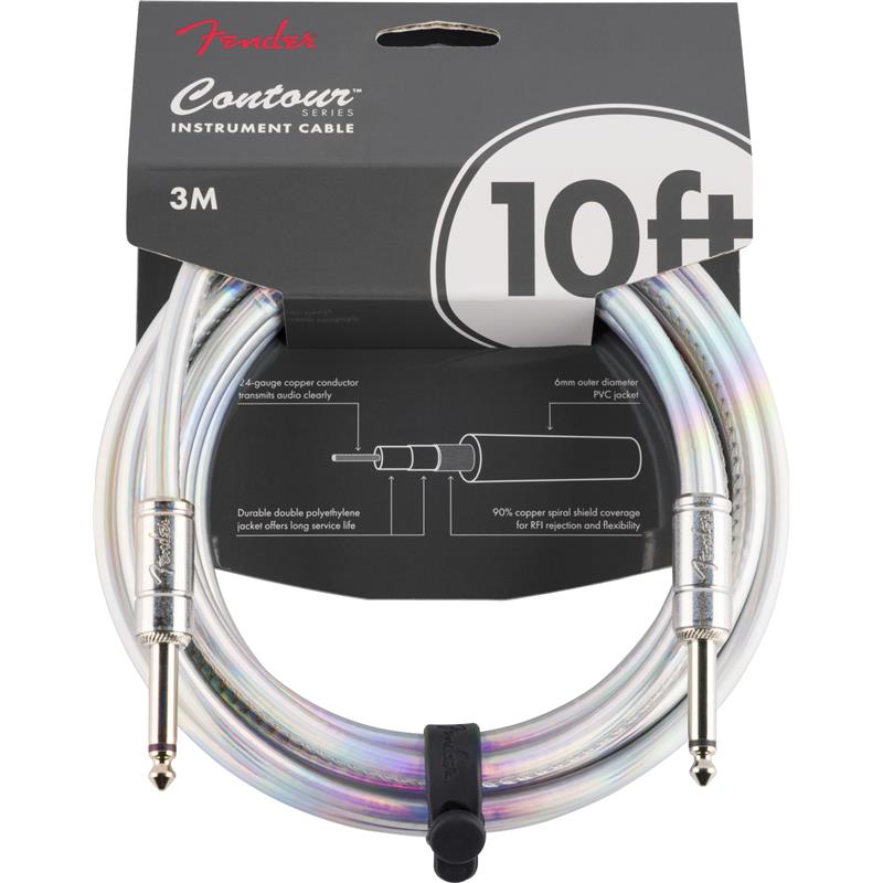 Rakuten - Contour Galaxy Instrument Cable，10ft (Iridescent) [0990571133] Fender USA (新品)