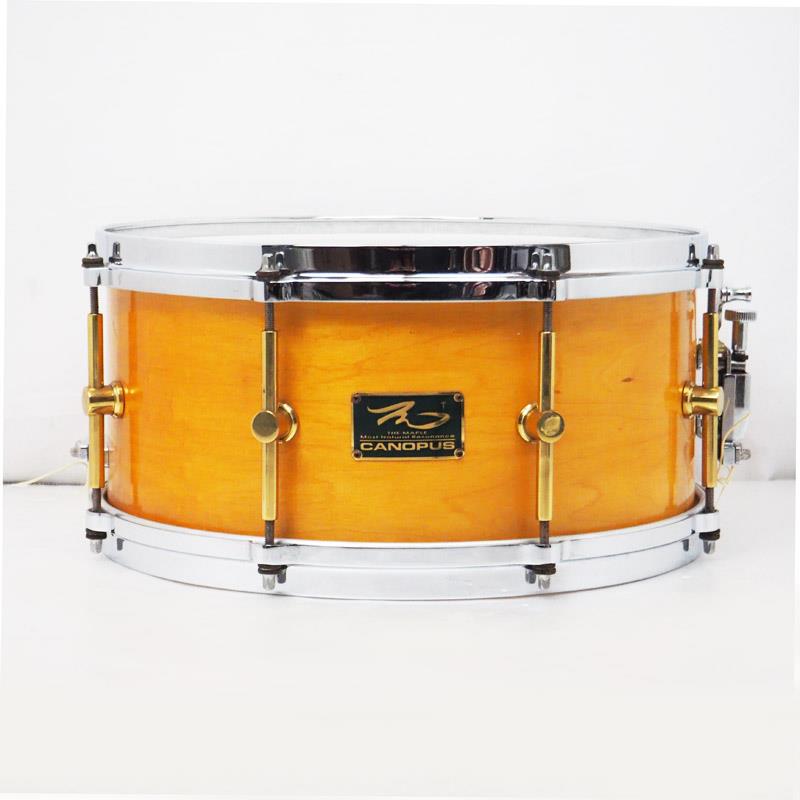 USED 中古 M-1465 [The Maple Snare Drum 14×6.5 - Natural LQ] CANOPUS (ユーズド やや使用感あり)
